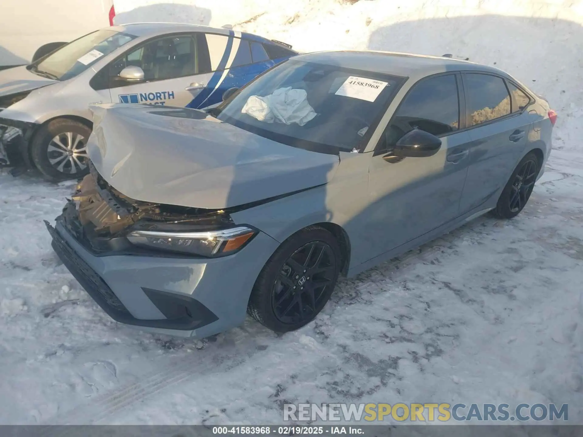 2 Photograph of a damaged car 2HGFE2F54PH527458 HONDA CIVIC 2023