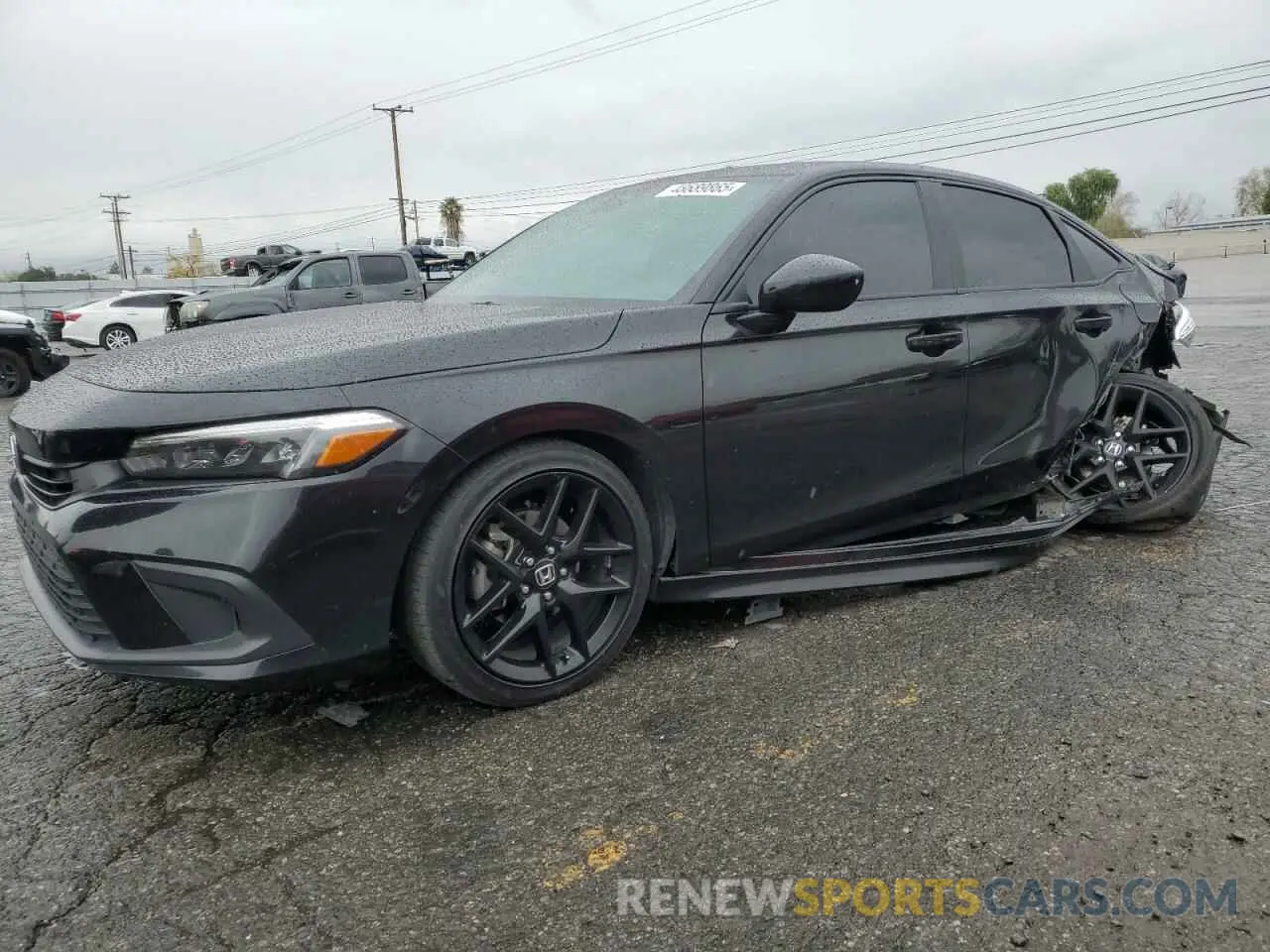 1 Photograph of a damaged car 2HGFE2F54PH529727 HONDA CIVIC 2023