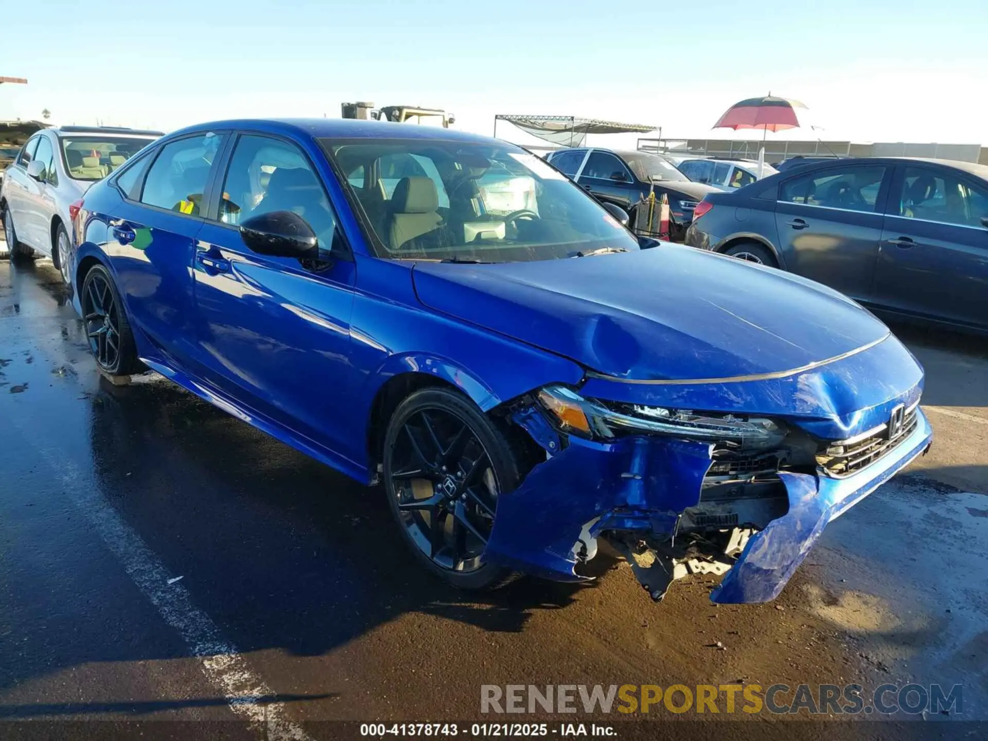 1 Photograph of a damaged car 2HGFE2F54PH549671 HONDA CIVIC 2023