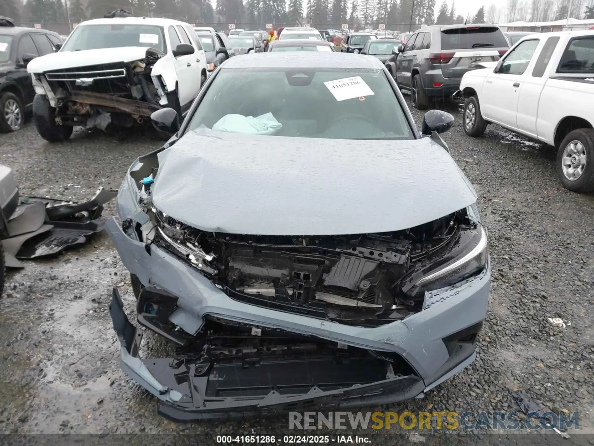 12 Photograph of a damaged car 2HGFE2F54PH556796 HONDA CIVIC 2023
