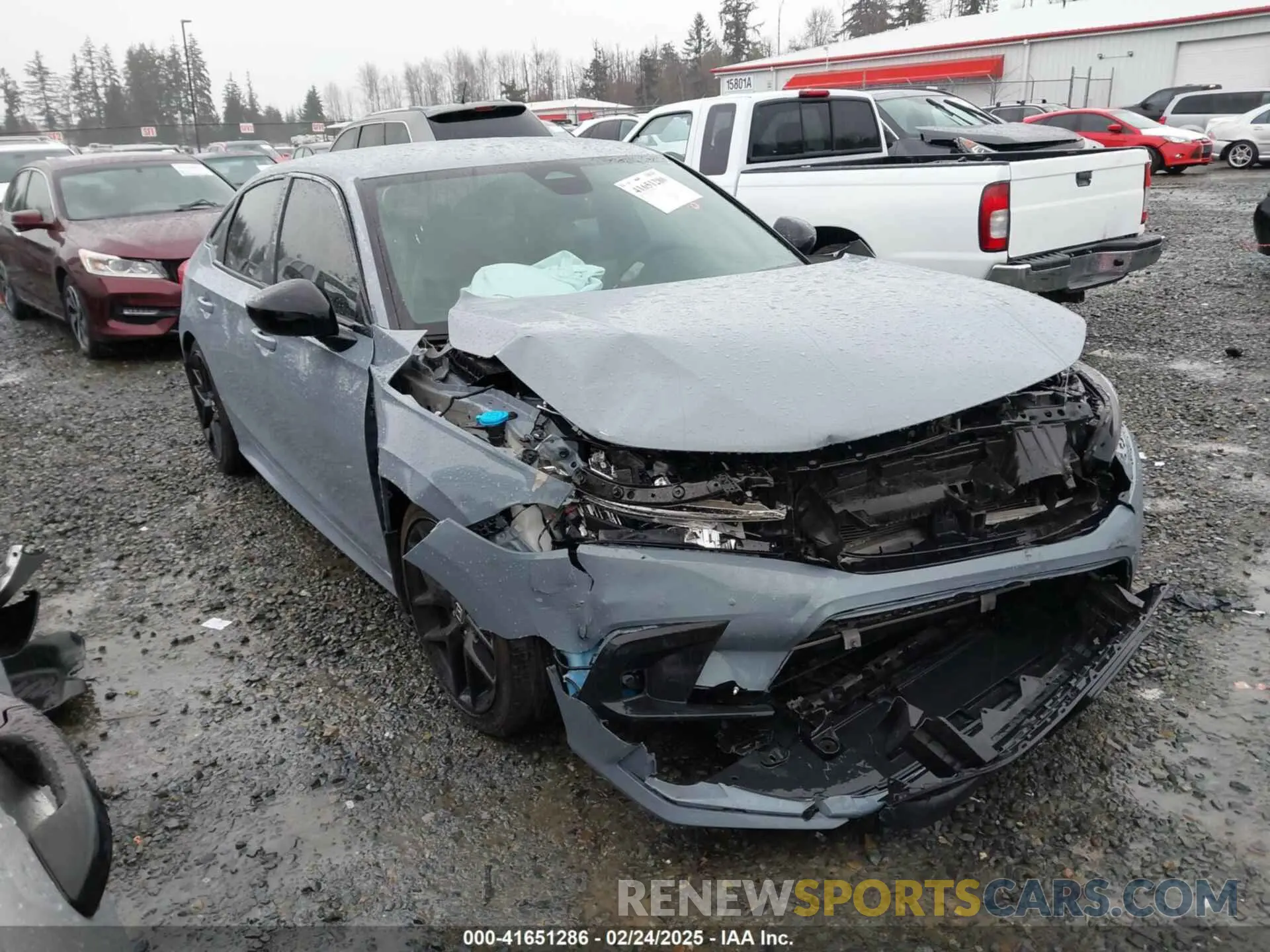 13 Photograph of a damaged car 2HGFE2F54PH556796 HONDA CIVIC 2023