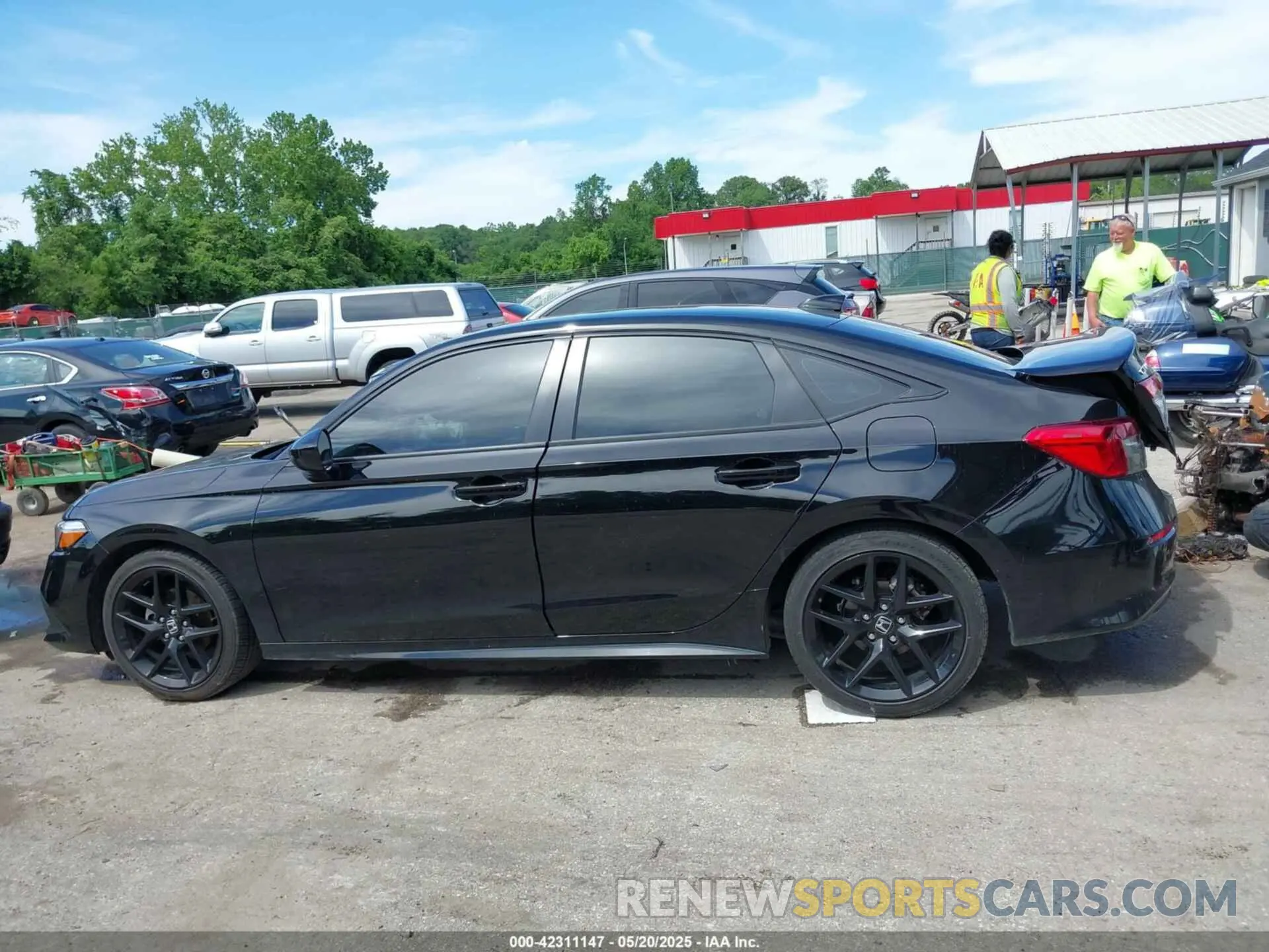 14 Photograph of a damaged car 2HGFE2F54PH558774 HONDA CIVIC 2023