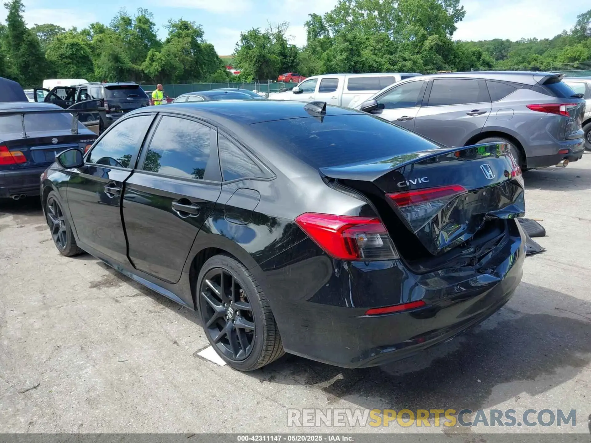 3 Photograph of a damaged car 2HGFE2F54PH558774 HONDA CIVIC 2023
