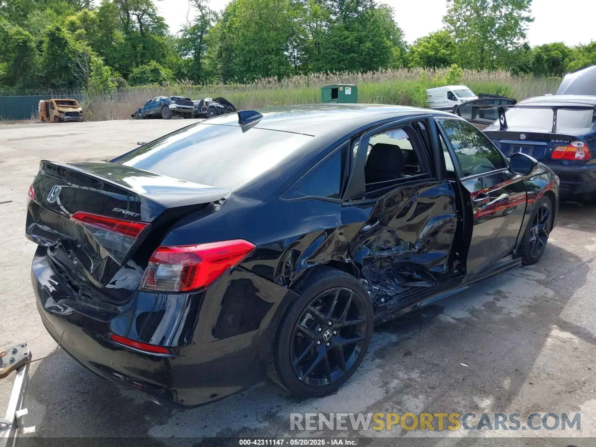 4 Photograph of a damaged car 2HGFE2F54PH558774 HONDA CIVIC 2023