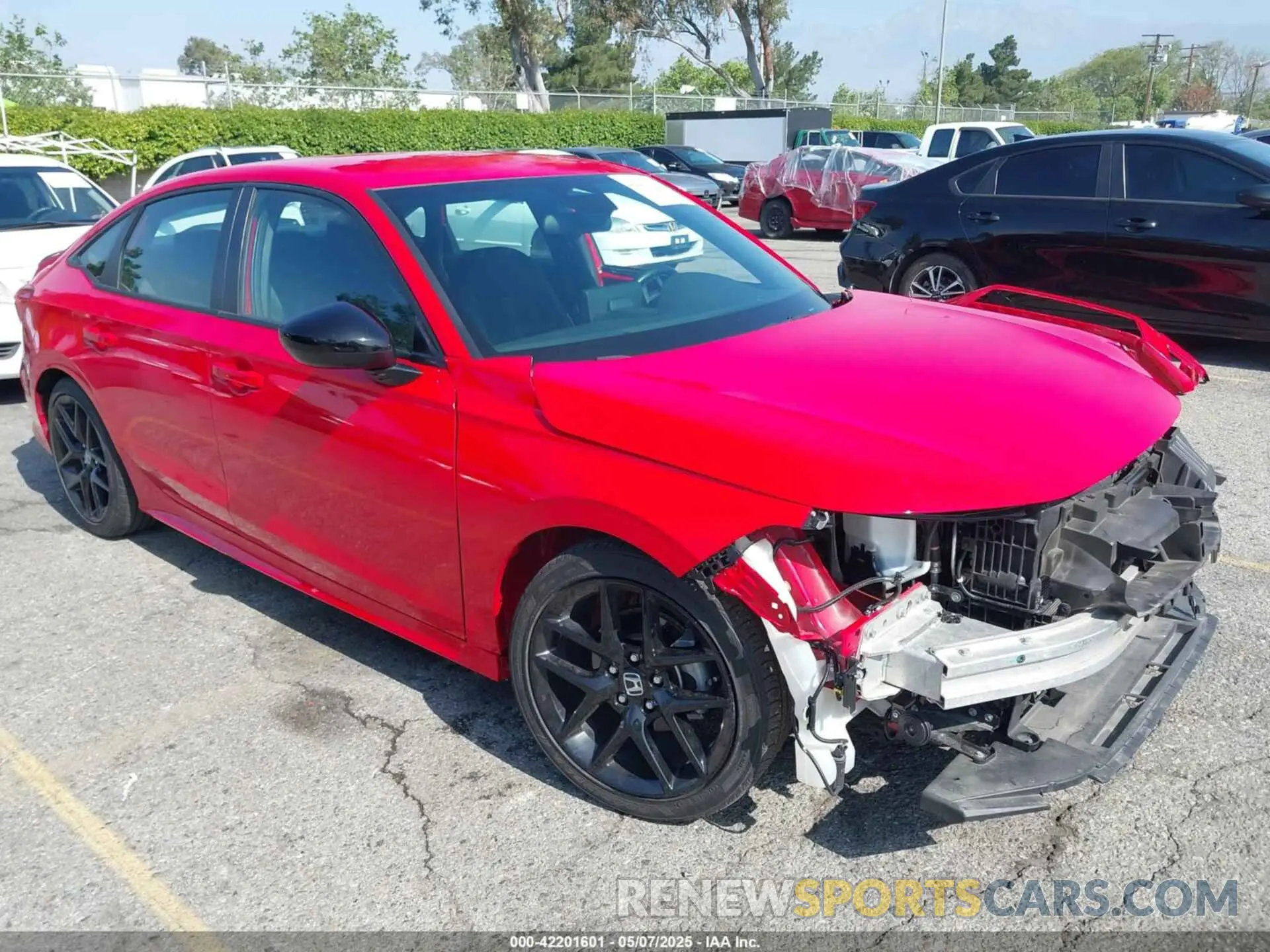 1 Photograph of a damaged car 2HGFE2F54PH559259 HONDA CIVIC 2023
