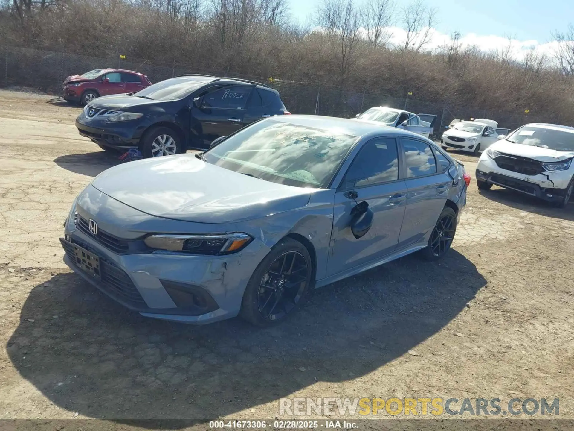 2 Photograph of a damaged car 2HGFE2F54PH570262 HONDA CIVIC 2023