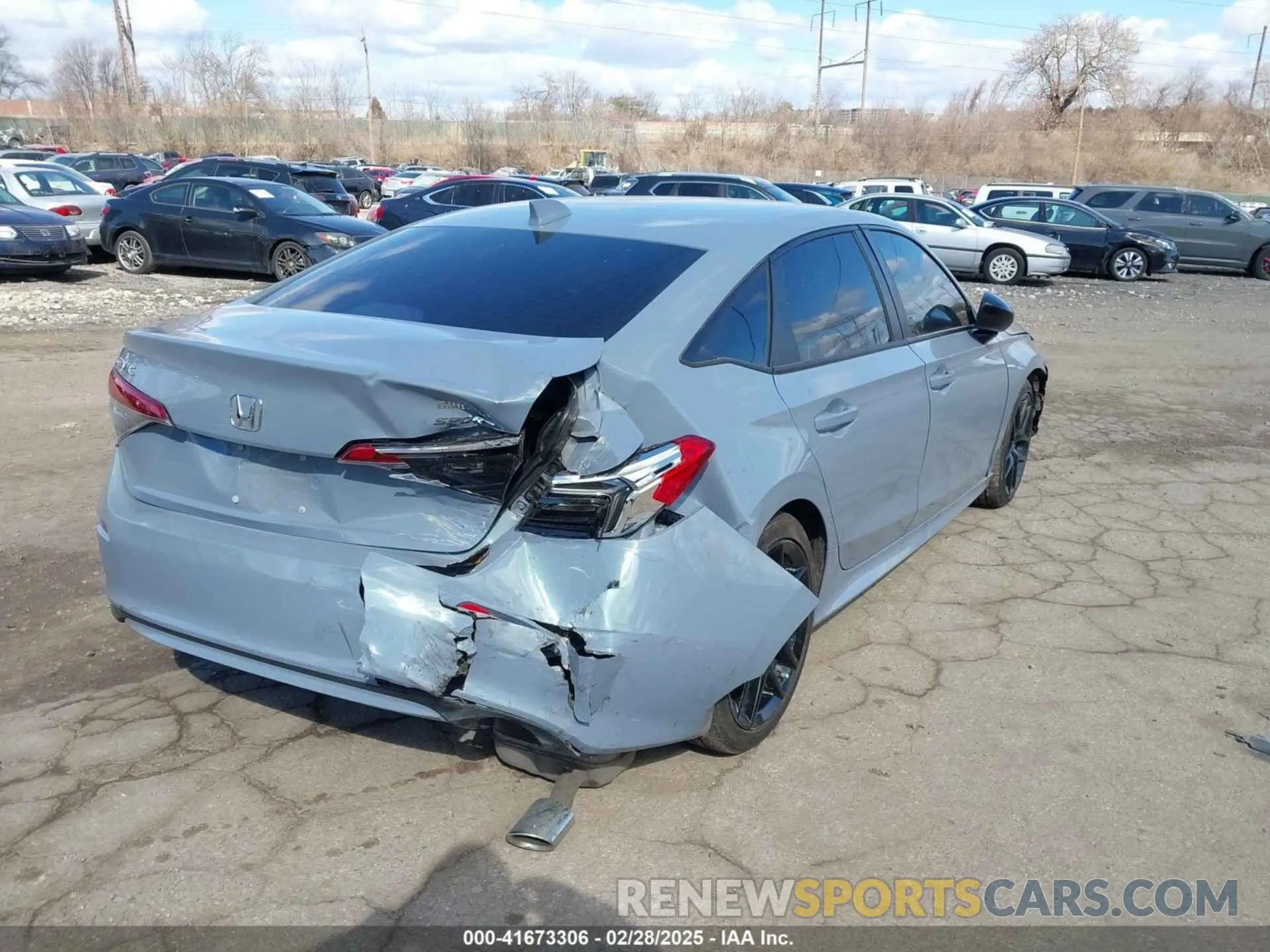 6 Photograph of a damaged car 2HGFE2F54PH570262 HONDA CIVIC 2023