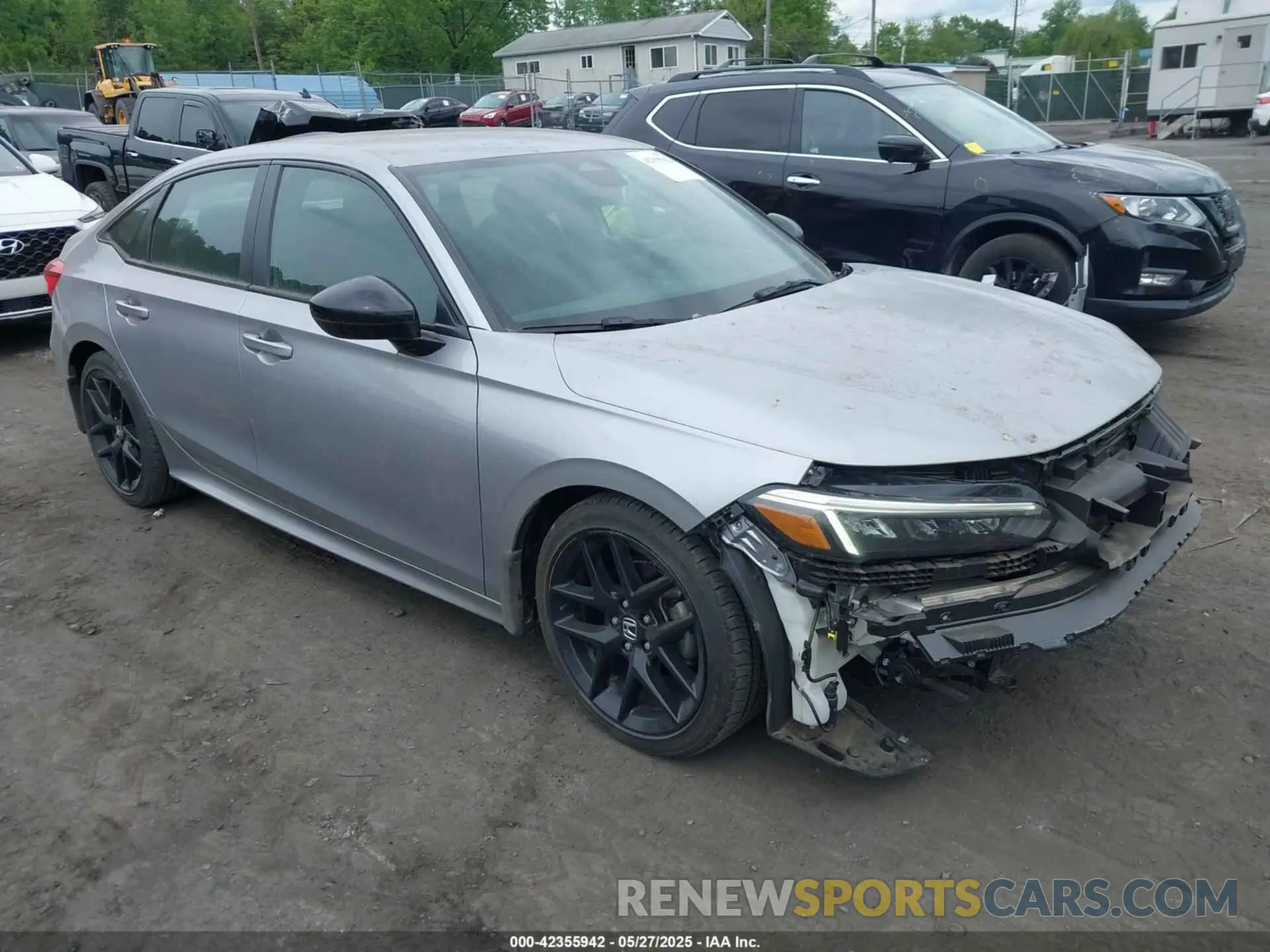 1 Photograph of a damaged car 2HGFE2F55PH501595 HONDA CIVIC 2023
