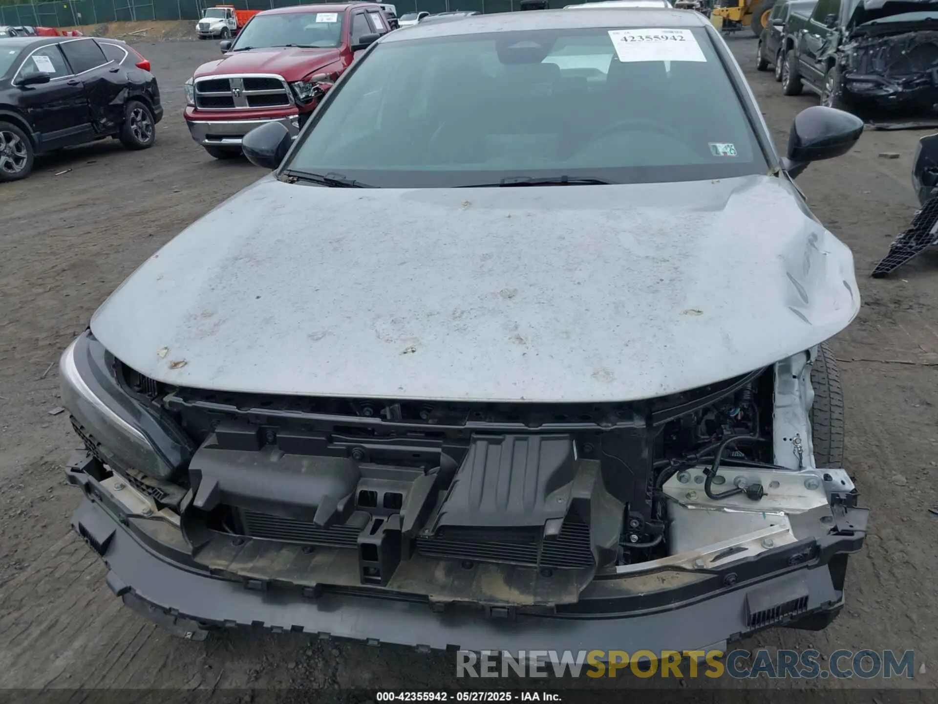 6 Photograph of a damaged car 2HGFE2F55PH501595 HONDA CIVIC 2023