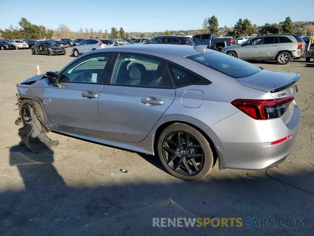2 Photograph of a damaged car 2HGFE2F55PH503332 HONDA CIVIC 2023