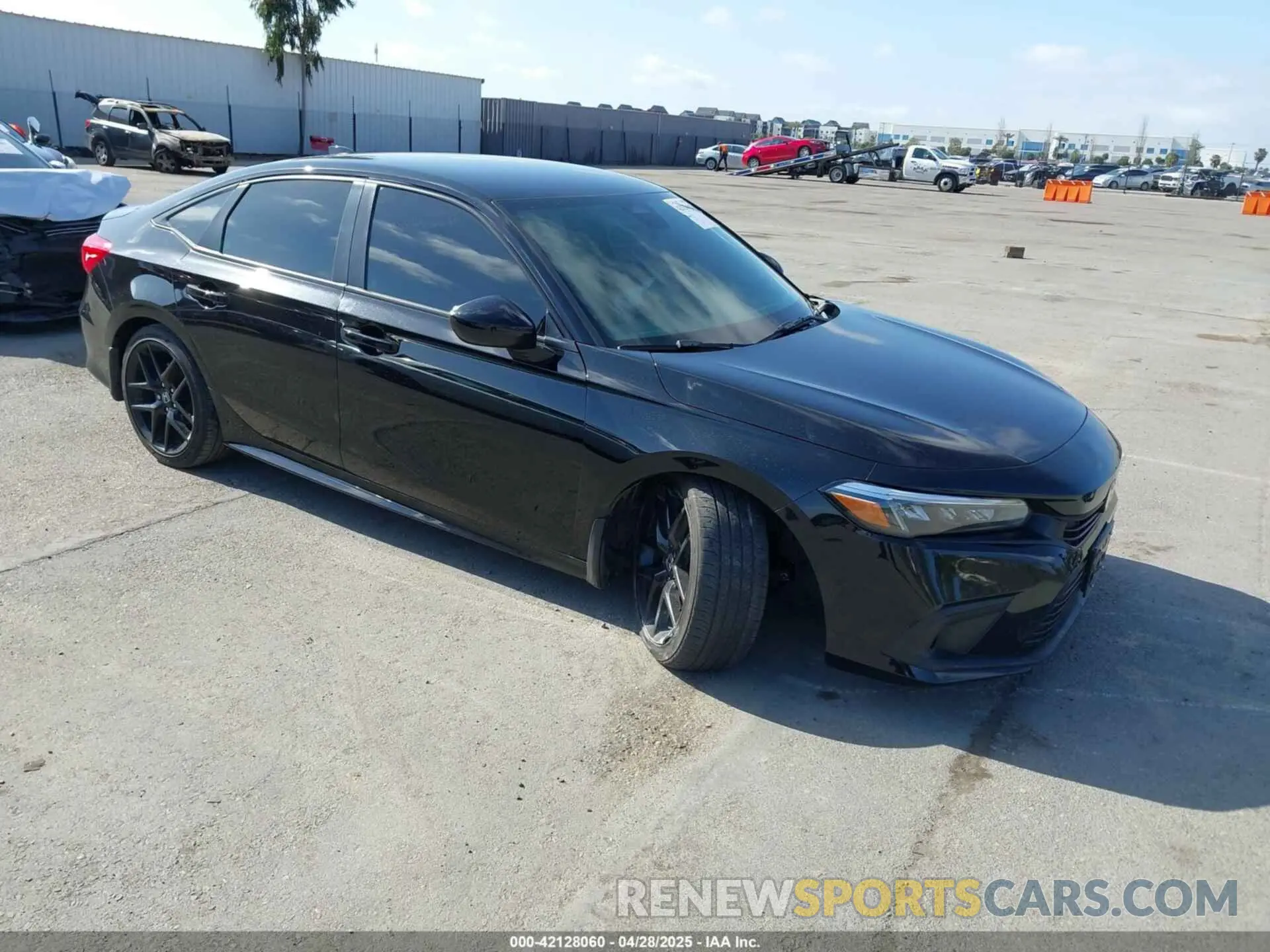 1 Photograph of a damaged car 2HGFE2F55PH505548 HONDA CIVIC 2023