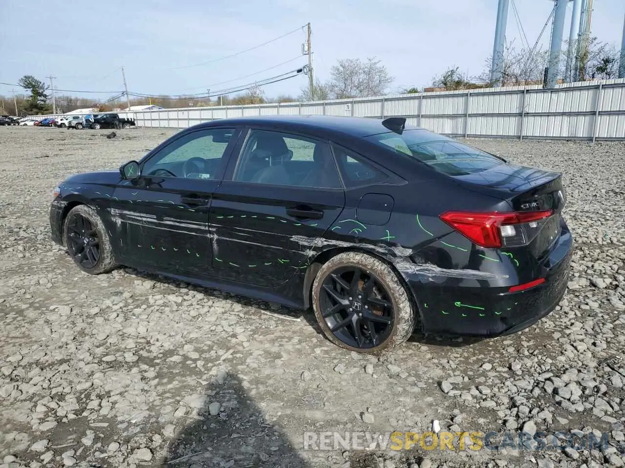 2 Photograph of a damaged car 2HGFE2F55PH508580 HONDA CIVIC 2023
