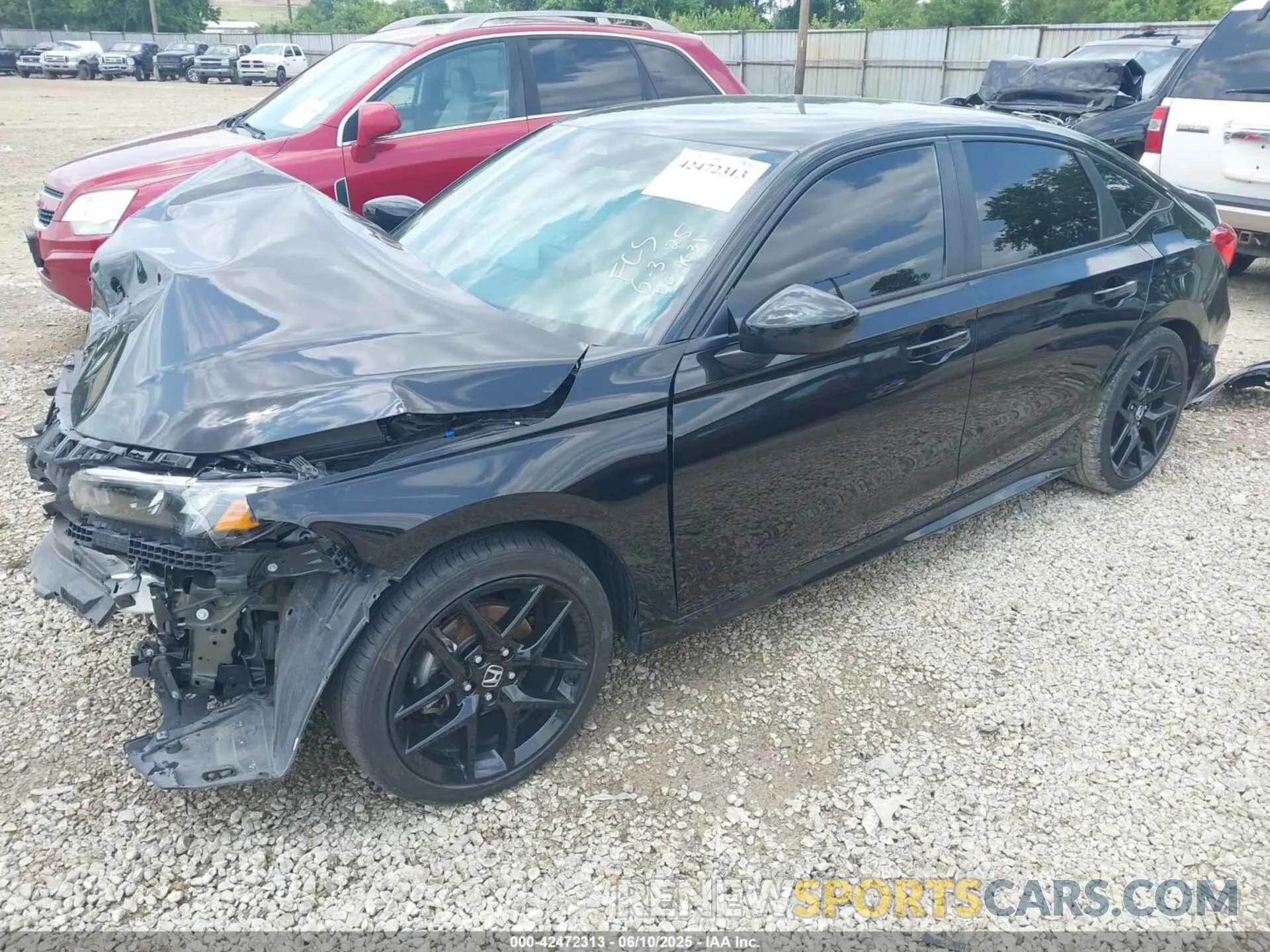 2 Photograph of a damaged car 2HGFE2F55PH515562 HONDA CIVIC 2023