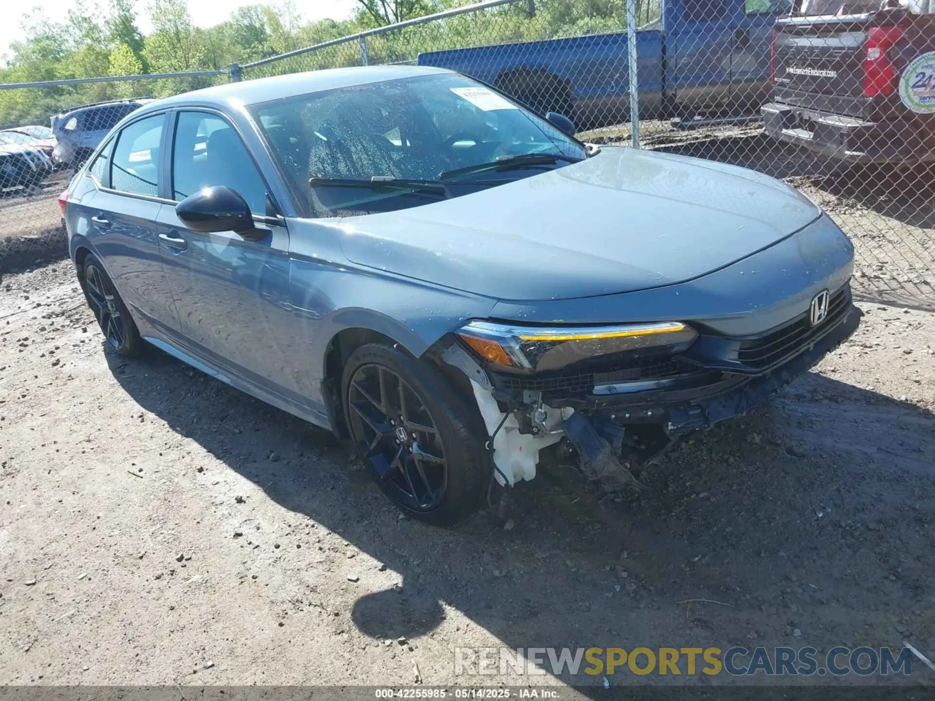 1 Photograph of a damaged car 2HGFE2F55PH517831 HONDA CIVIC 2023