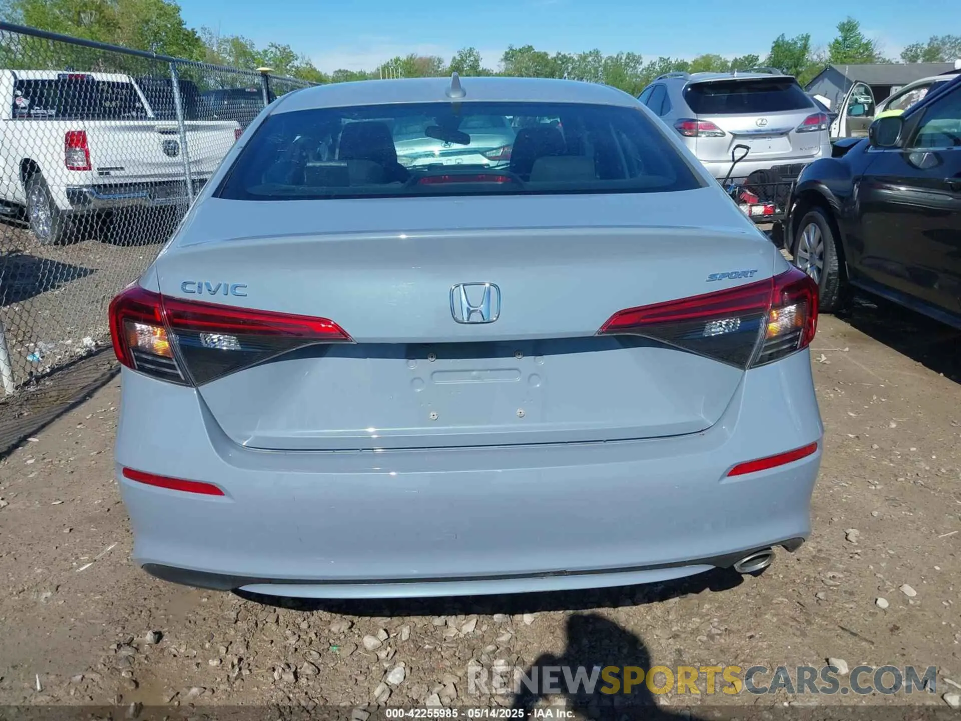 17 Photograph of a damaged car 2HGFE2F55PH517831 HONDA CIVIC 2023