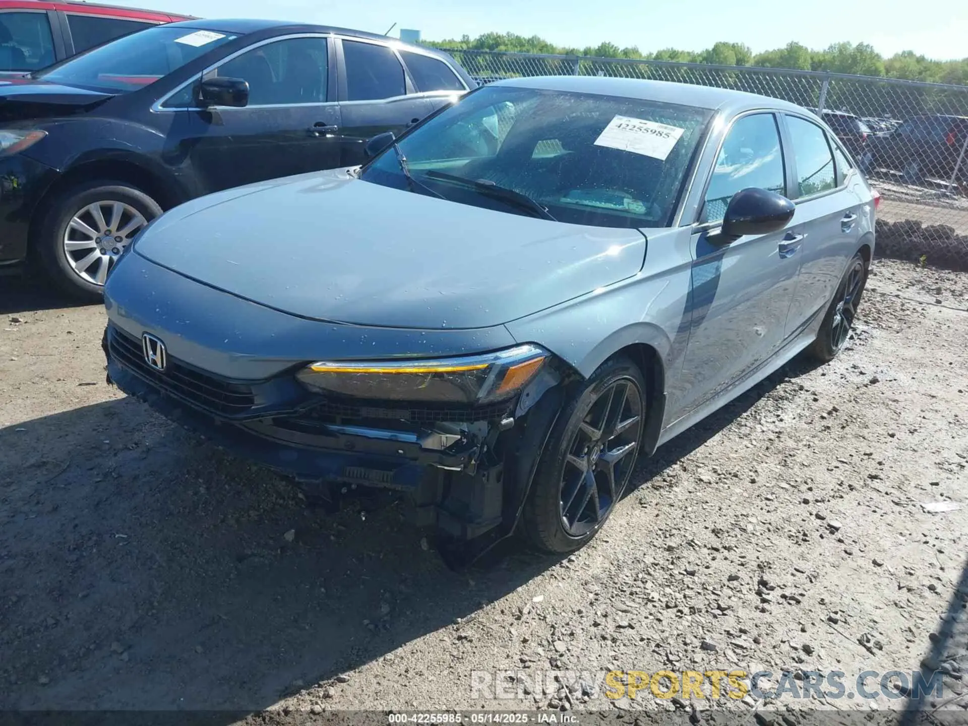 2 Photograph of a damaged car 2HGFE2F55PH517831 HONDA CIVIC 2023