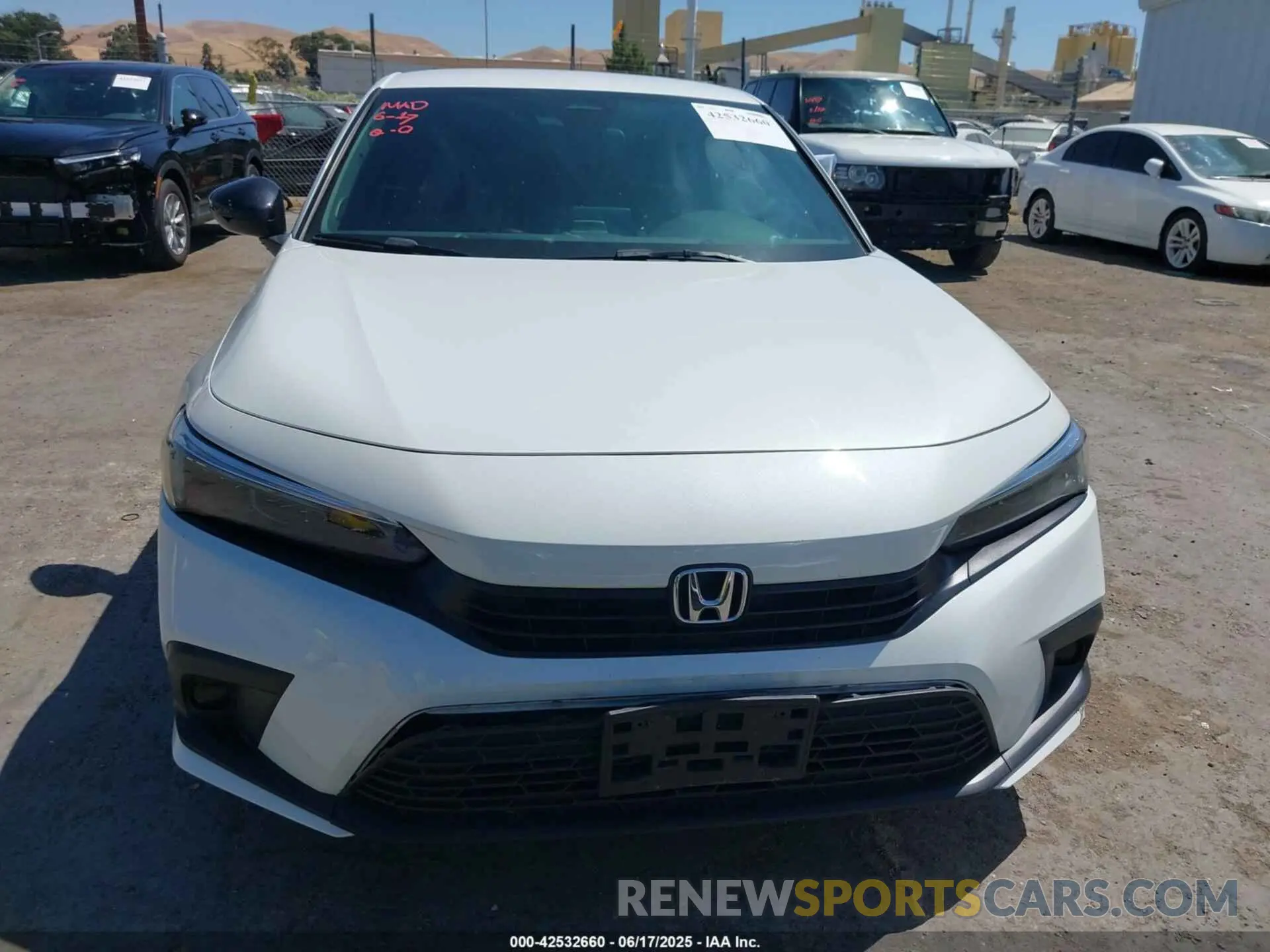 12 Photograph of a damaged car 2HGFE2F55PH519398 HONDA CIVIC 2023