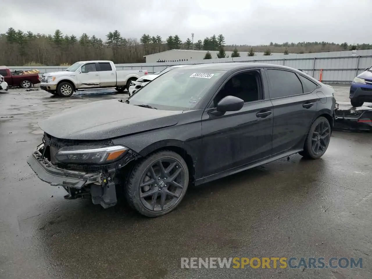 1 Photograph of a damaged car 2HGFE2F55PH526903 HONDA CIVIC 2023