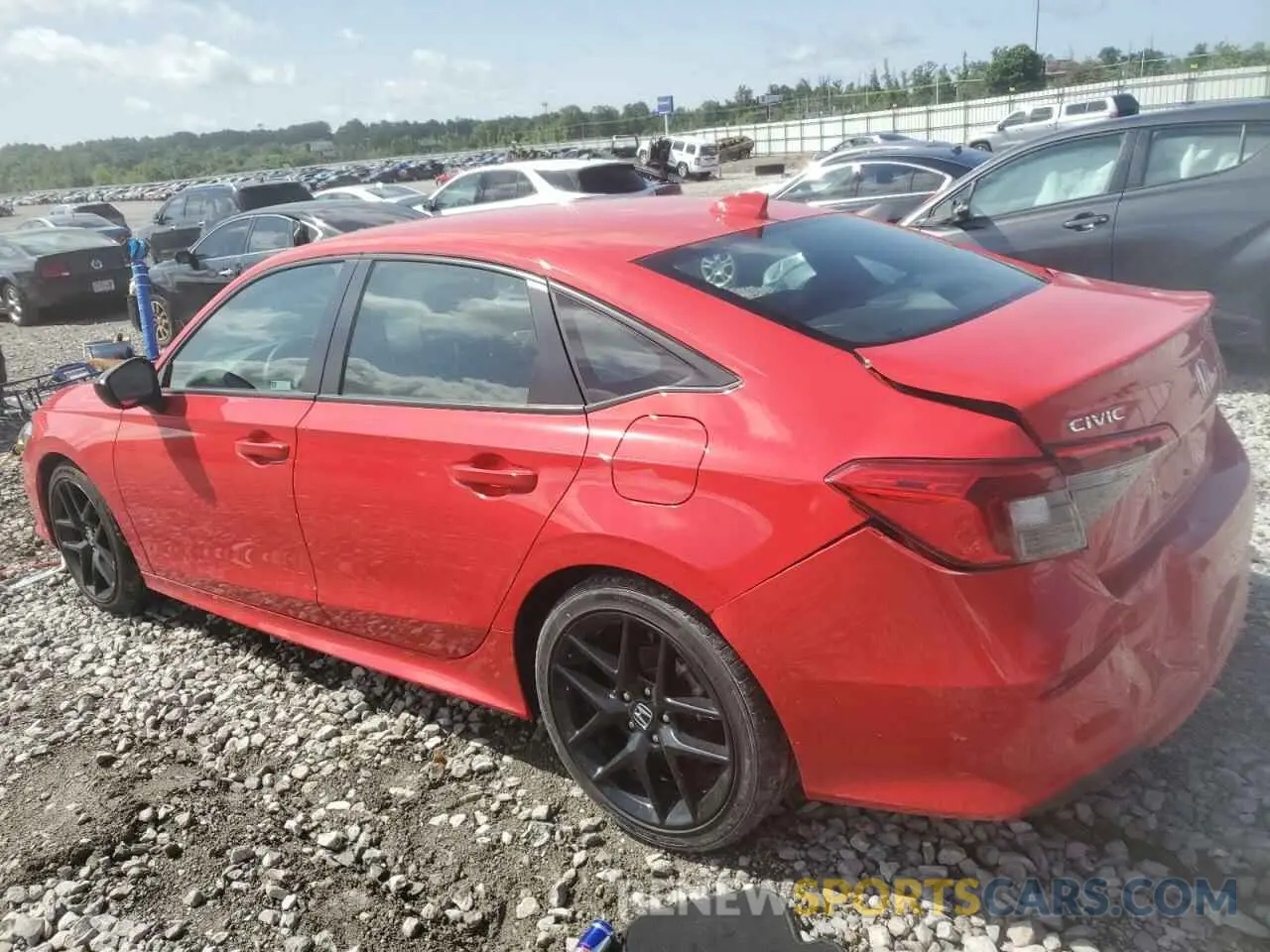 2 Photograph of a damaged car 2HGFE2F55PH527758 HONDA CIVIC 2023