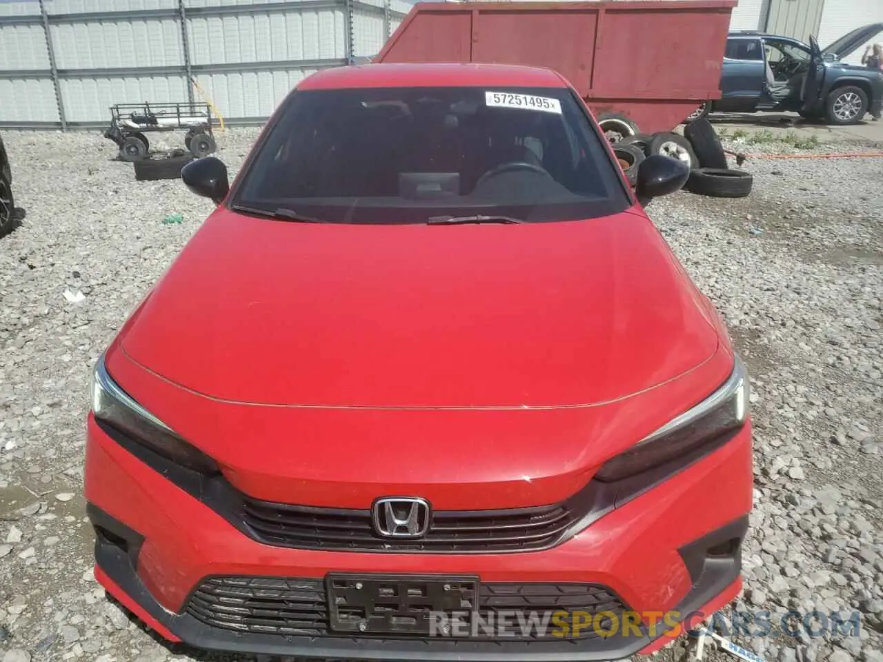 5 Photograph of a damaged car 2HGFE2F55PH527758 HONDA CIVIC 2023