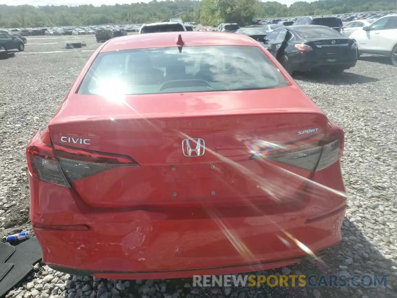 6 Photograph of a damaged car 2HGFE2F55PH527758 HONDA CIVIC 2023