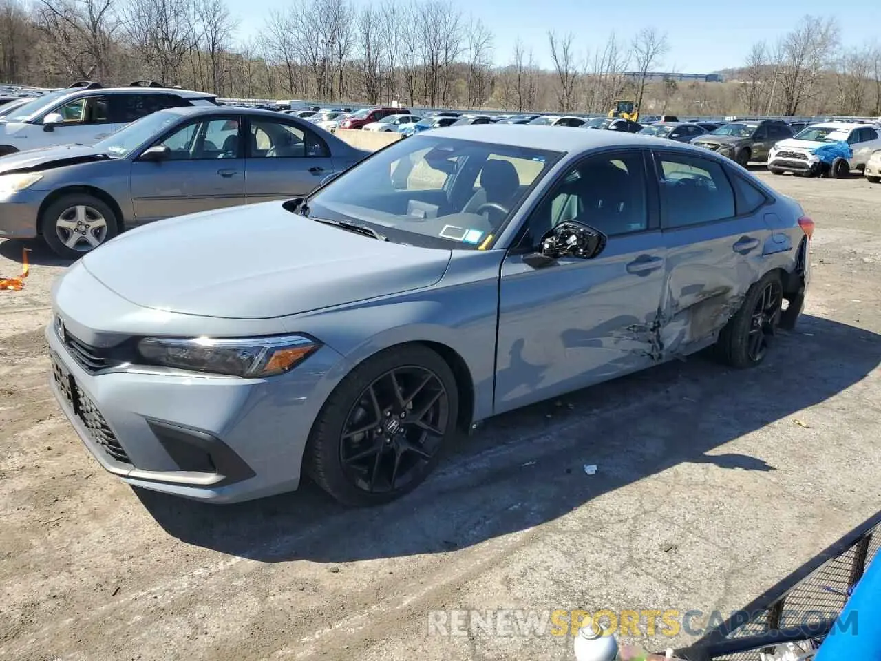 1 Photograph of a damaged car 2HGFE2F55PH534922 HONDA CIVIC 2023