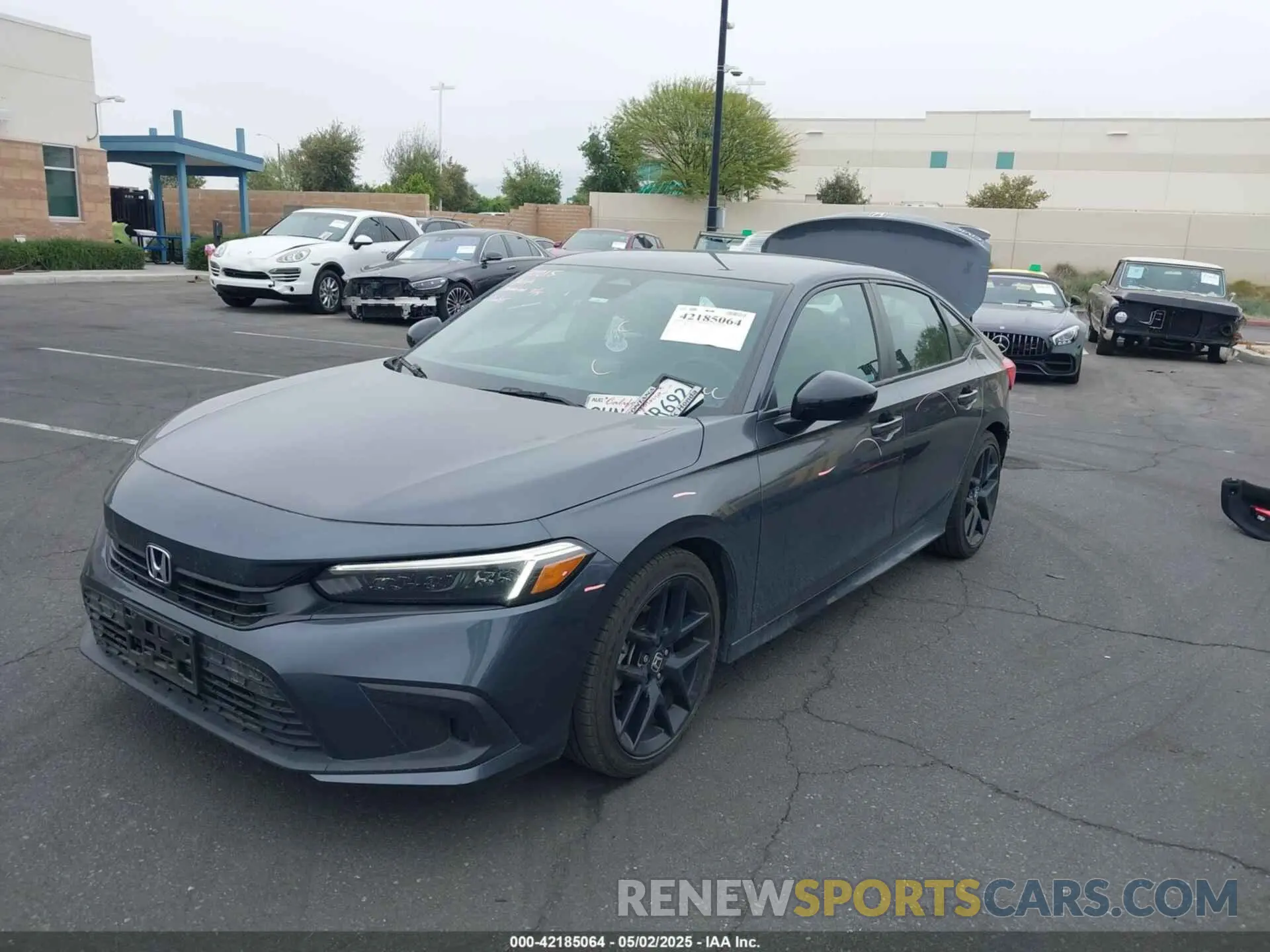 2 Photograph of a damaged car 2HGFE2F55PH565880 HONDA CIVIC 2023