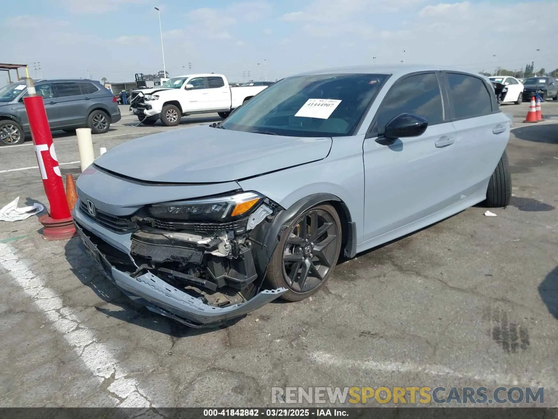 2 Photograph of a damaged car 2HGFE2F55PH566396 HONDA CIVIC 2023