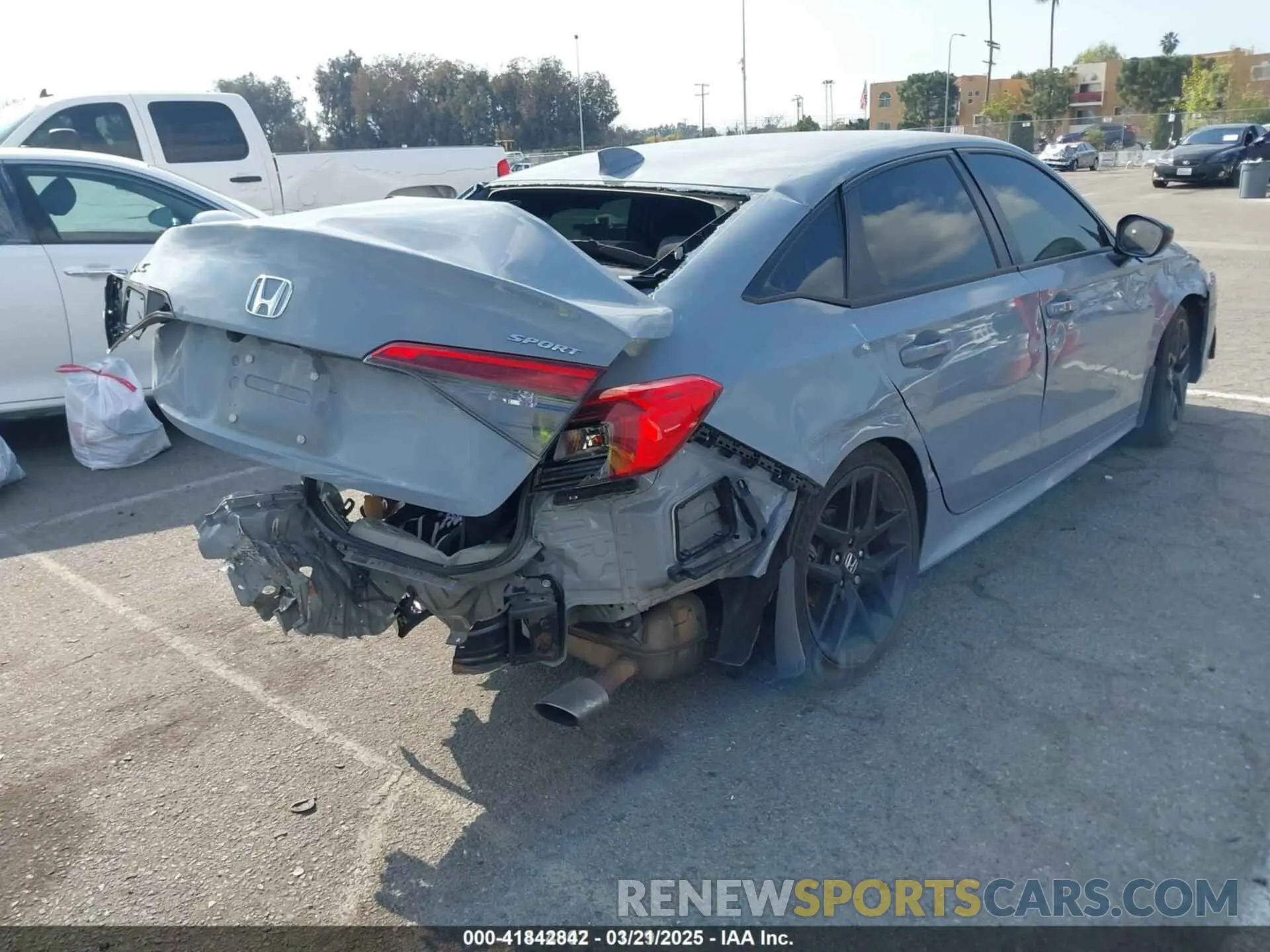 4 Photograph of a damaged car 2HGFE2F55PH566396 HONDA CIVIC 2023