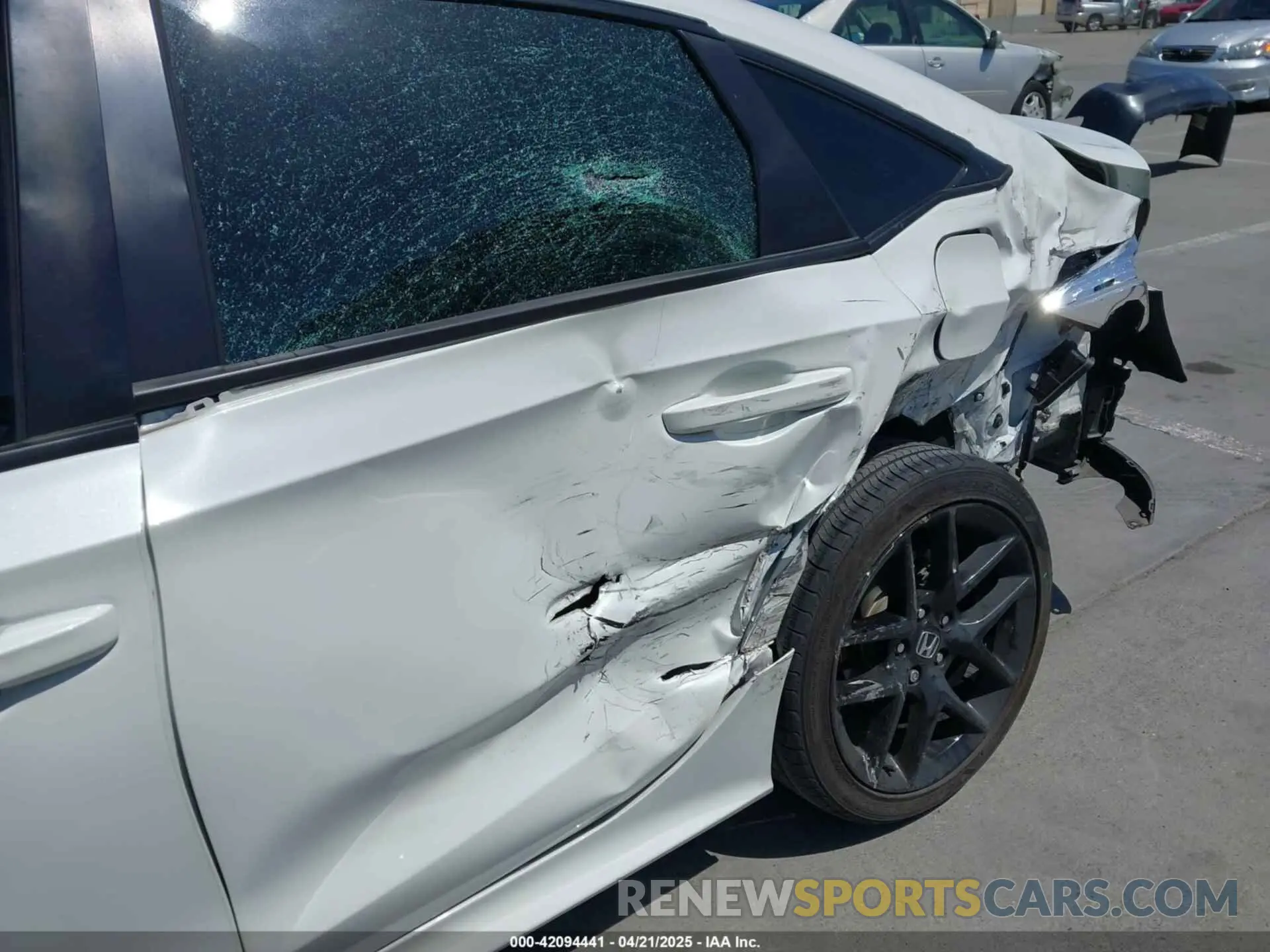 6 Photograph of a damaged car 2HGFE2F56PH501508 HONDA CIVIC 2023