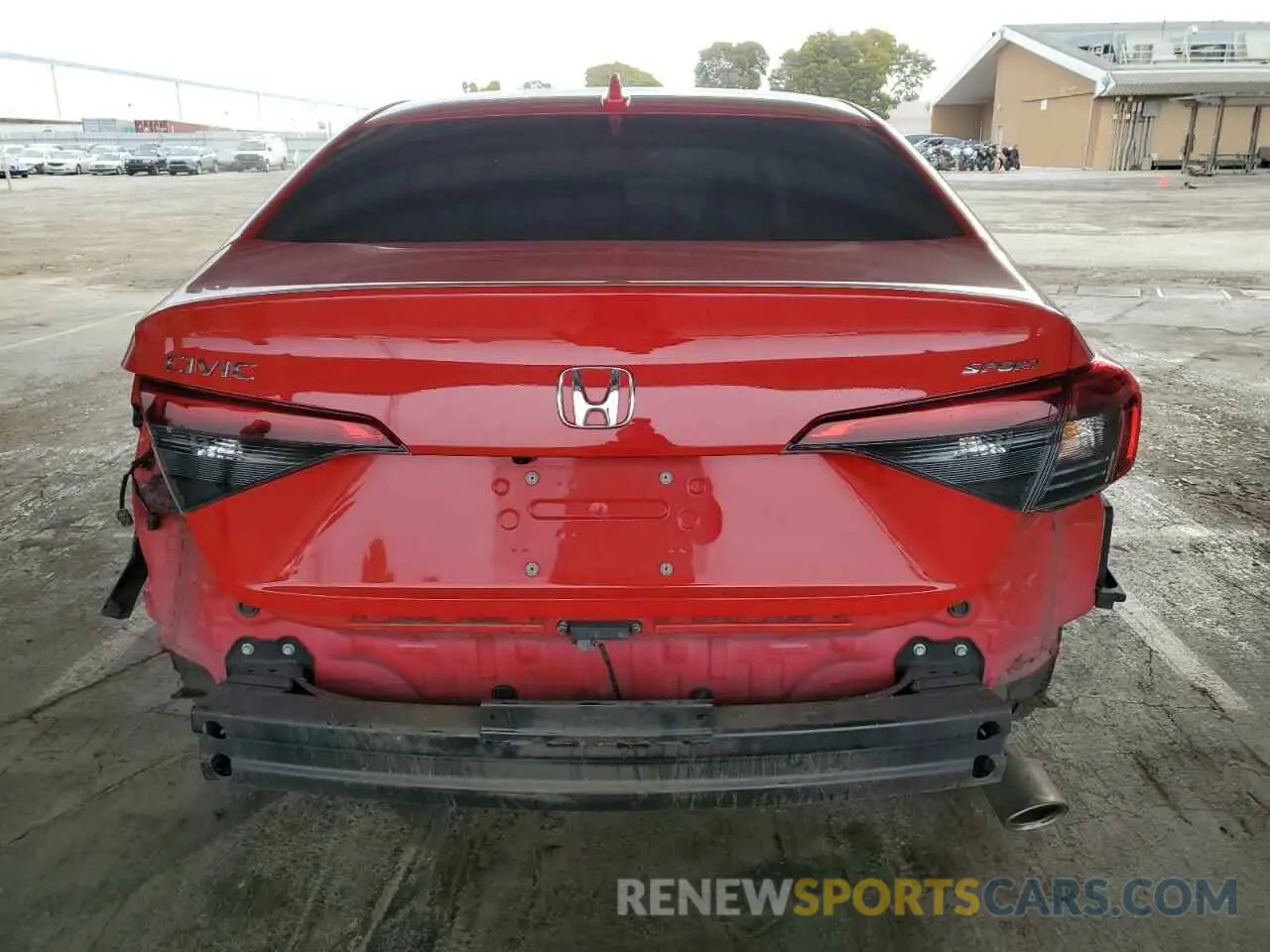 6 Photograph of a damaged car 2HGFE2F56PH507020 HONDA CIVIC 2023