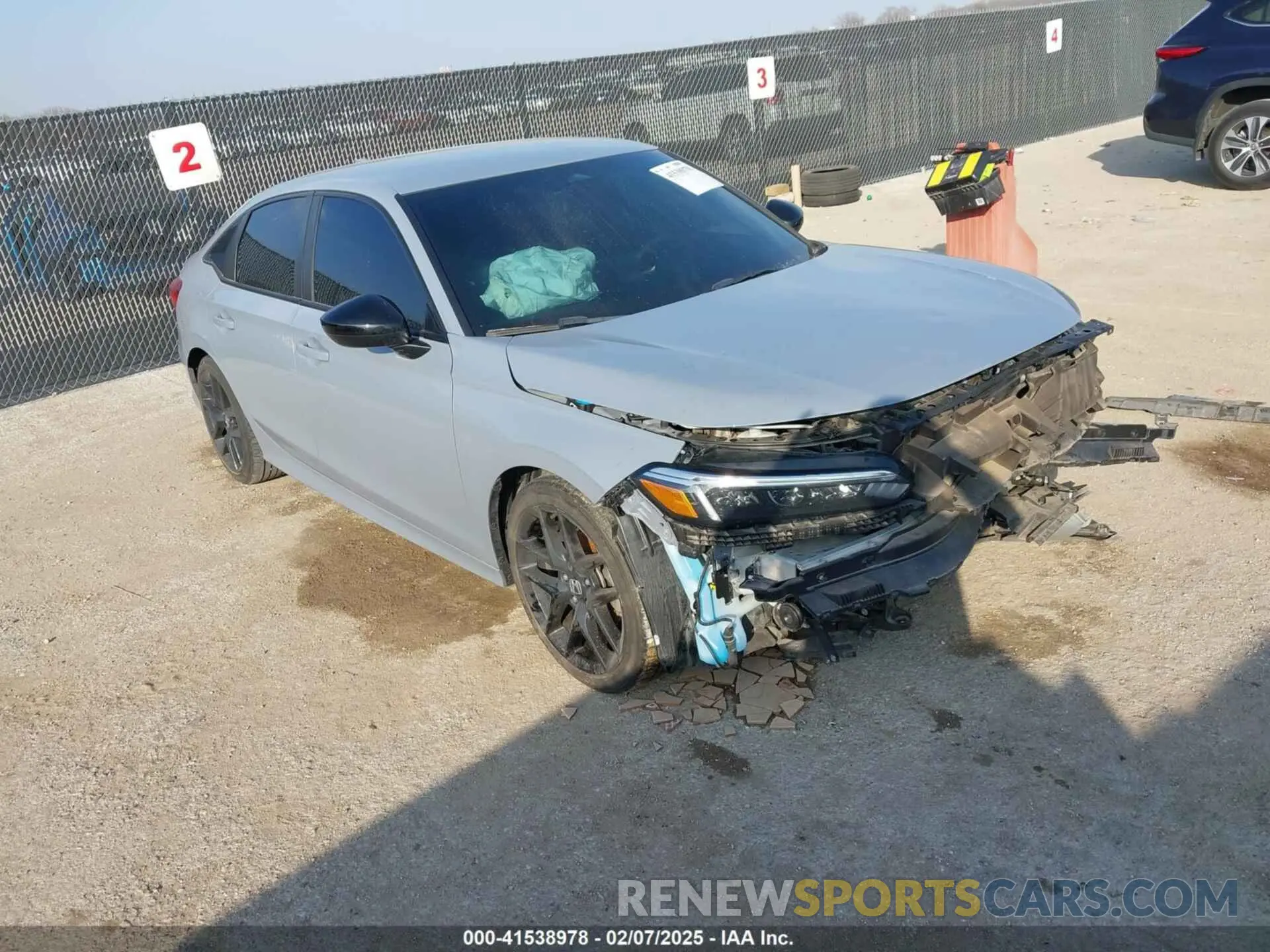 1 Photograph of a damaged car 2HGFE2F56PH512203 HONDA CIVIC 2023