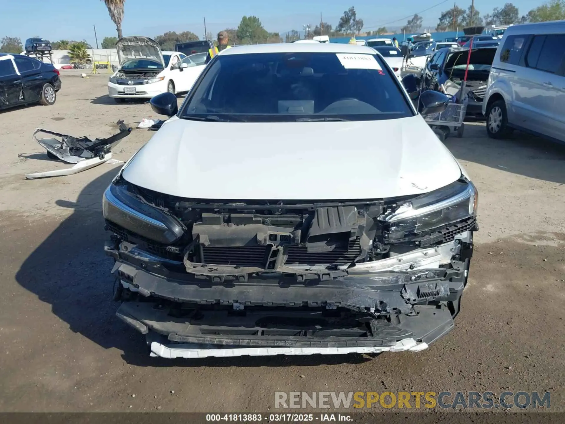 13 Photograph of a damaged car 2HGFE2F56PH518129 HONDA CIVIC 2023