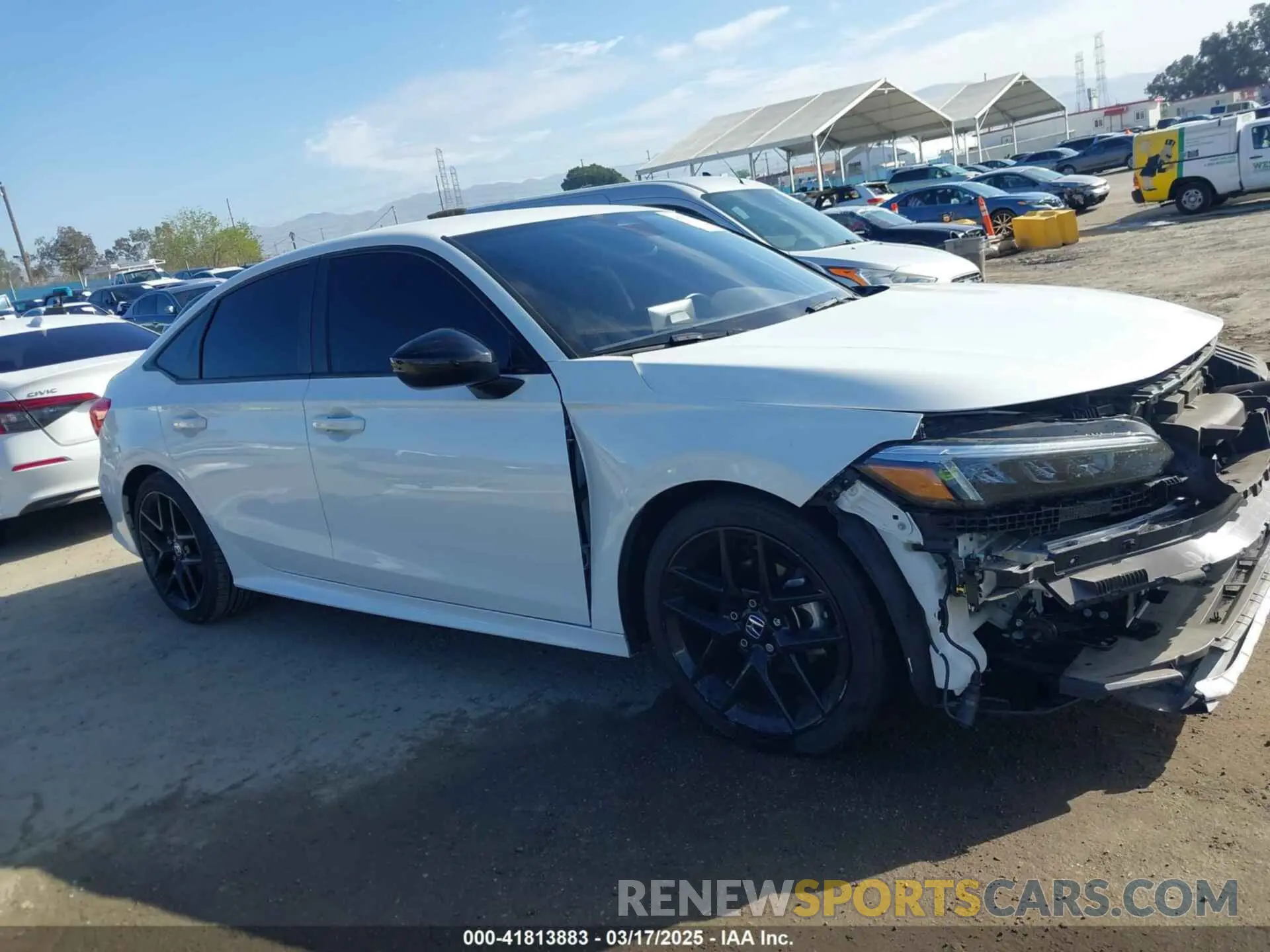 14 Photograph of a damaged car 2HGFE2F56PH518129 HONDA CIVIC 2023