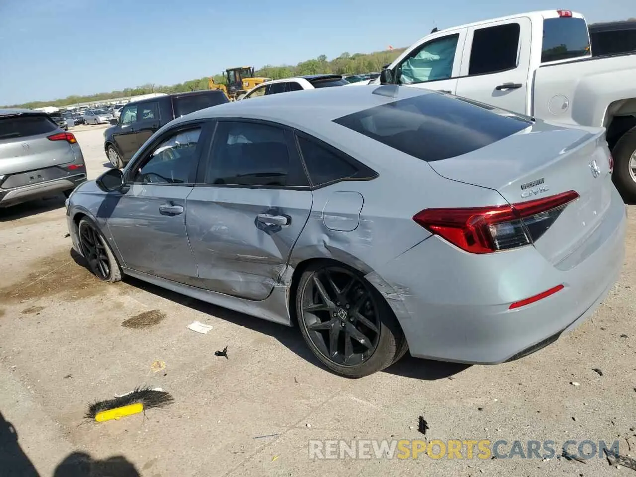 2 Photograph of a damaged car 2HGFE2F56PH518969 HONDA CIVIC 2023