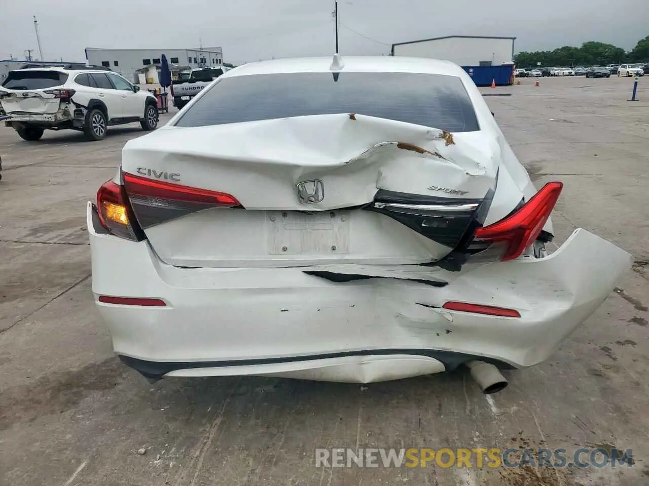 6 Photograph of a damaged car 2HGFE2F56PH520768 HONDA CIVIC 2023