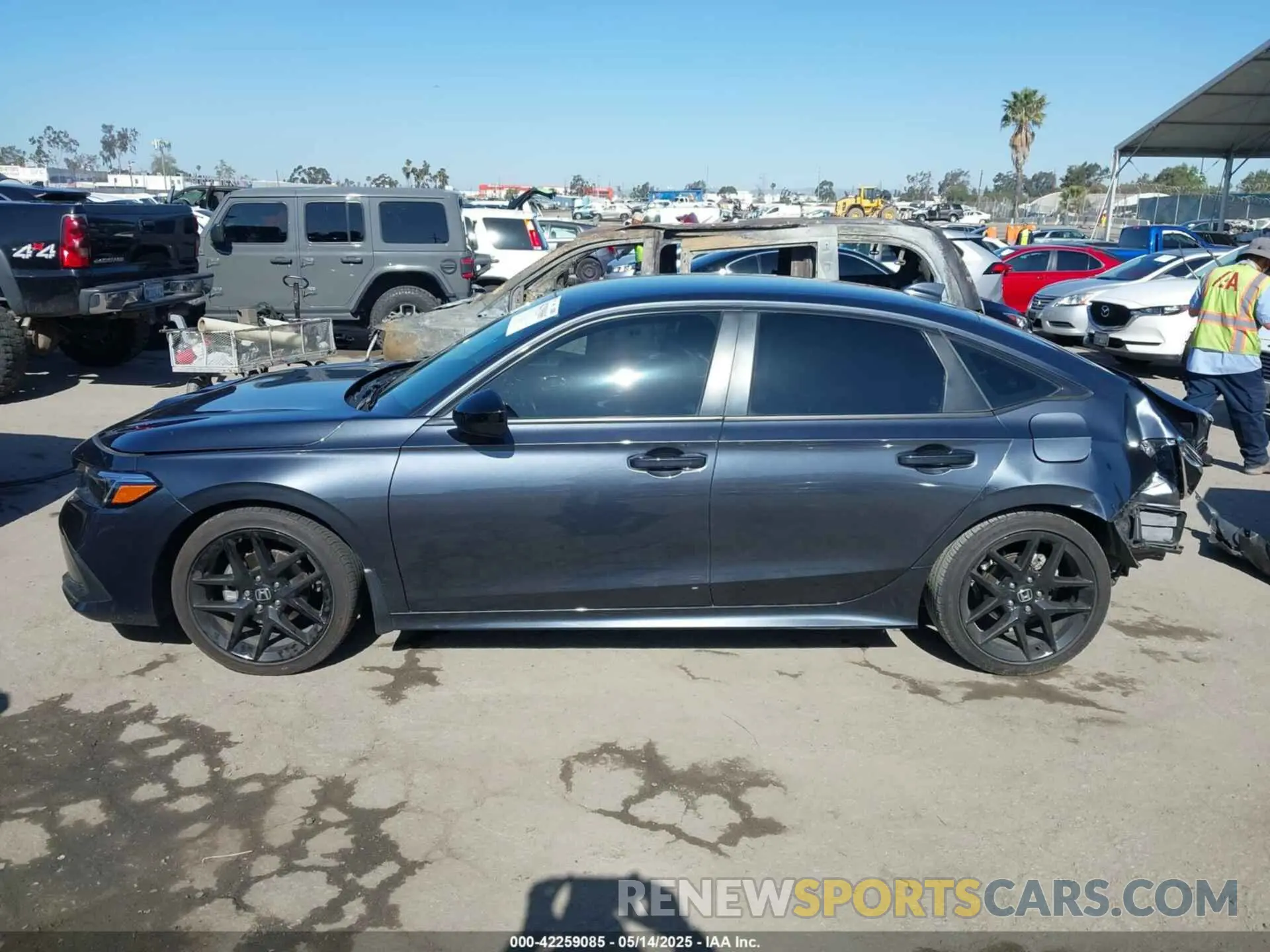 15 Photograph of a damaged car 2HGFE2F56PH521662 HONDA CIVIC 2023