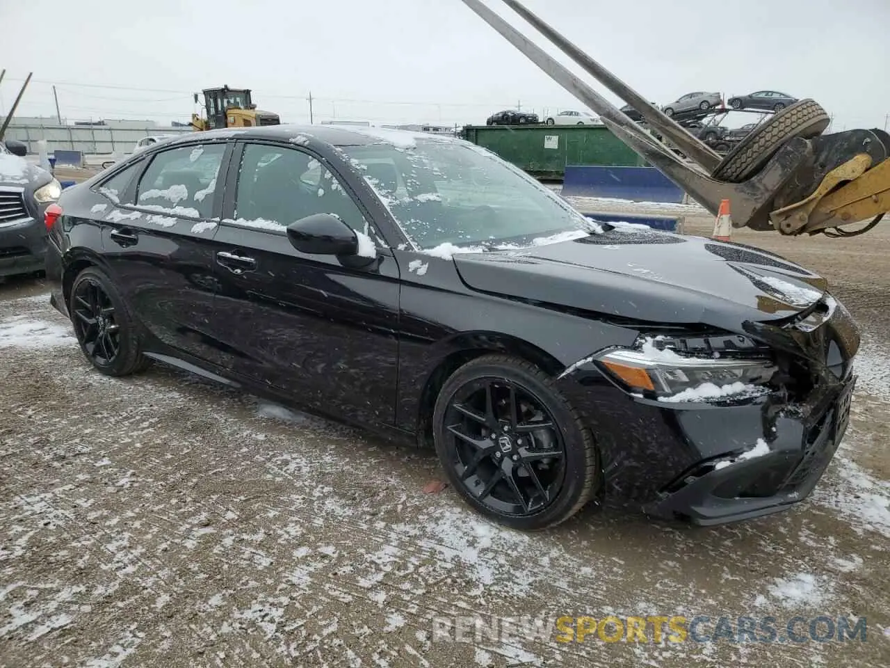 4 Photograph of a damaged car 2HGFE2F56PH525503 HONDA CIVIC 2023