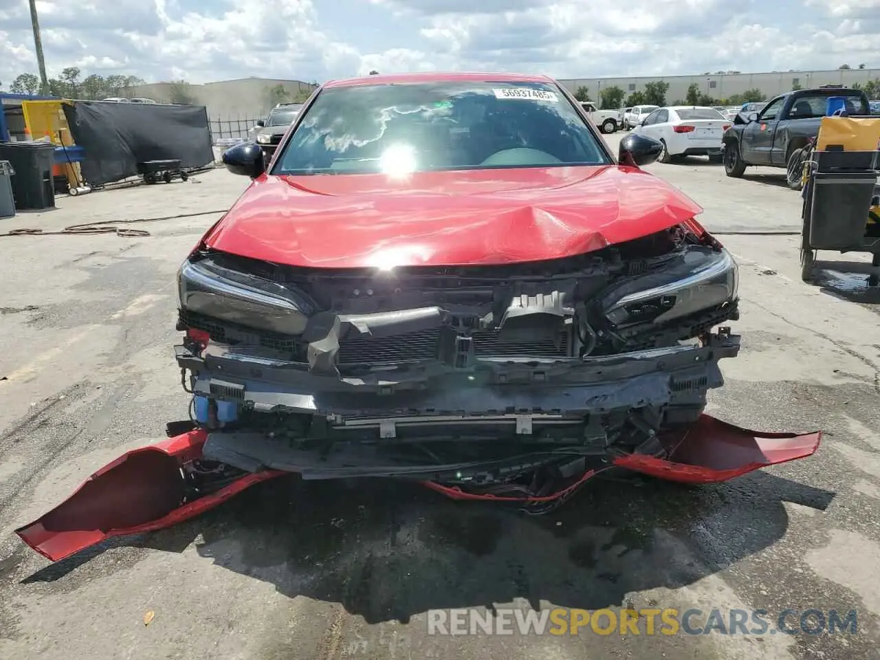 5 Photograph of a damaged car 2HGFE2F56PH532984 HONDA CIVIC 2023