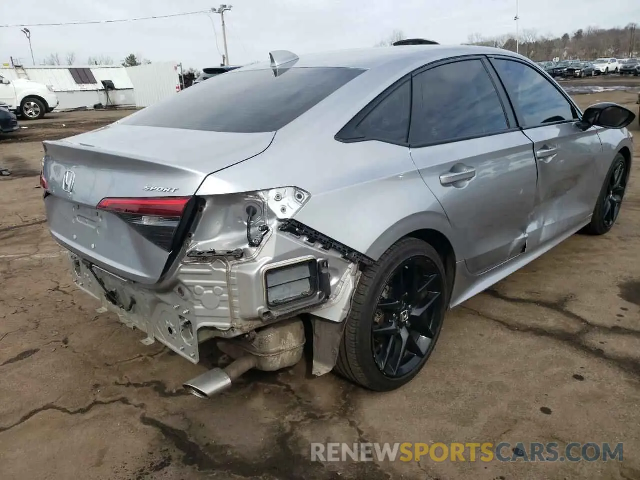 3 Photograph of a damaged car 2HGFE2F56PH540339 HONDA CIVIC 2023