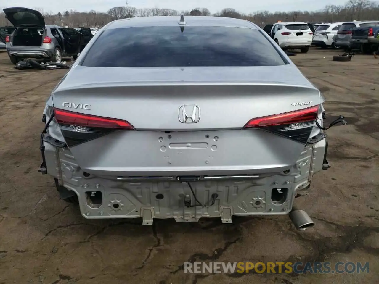 6 Photograph of a damaged car 2HGFE2F56PH540339 HONDA CIVIC 2023