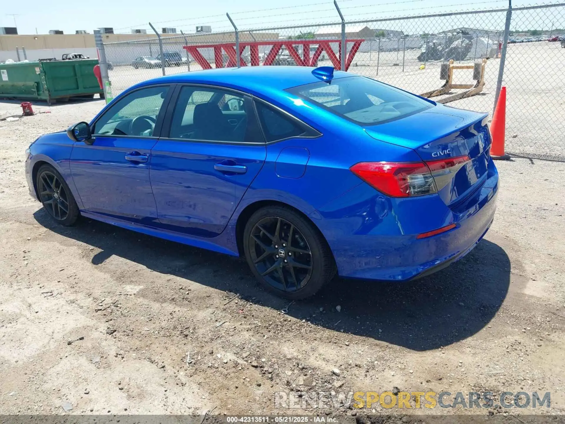 3 Photograph of a damaged car 2HGFE2F56PH541488 HONDA CIVIC 2023