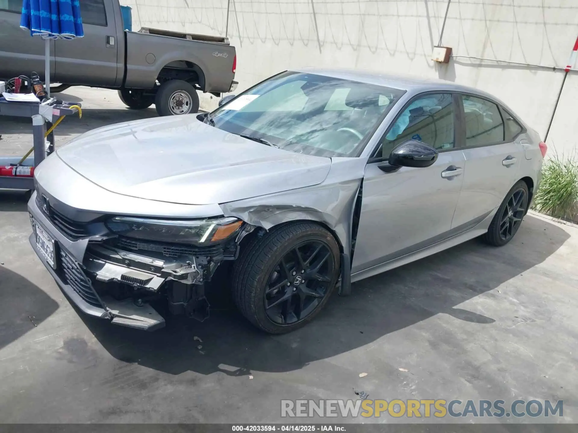 2 Photograph of a damaged car 2HGFE2F56PH546268 HONDA CIVIC 2023
