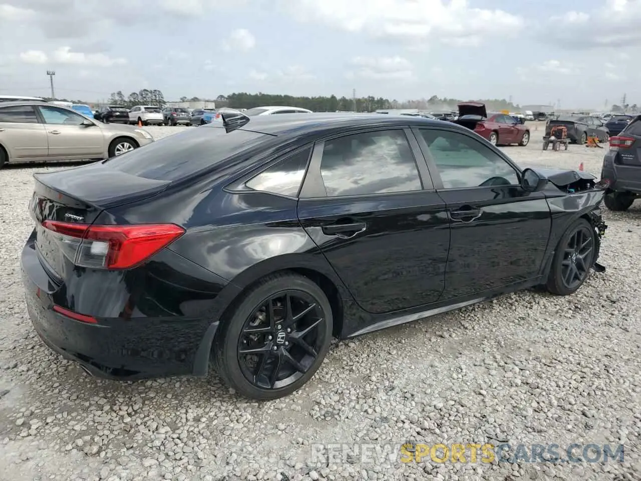 3 Photograph of a damaged car 2HGFE2F56PH547775 HONDA CIVIC 2023