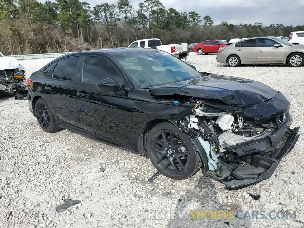 4 Photograph of a damaged car 2HGFE2F56PH547775 HONDA CIVIC 2023