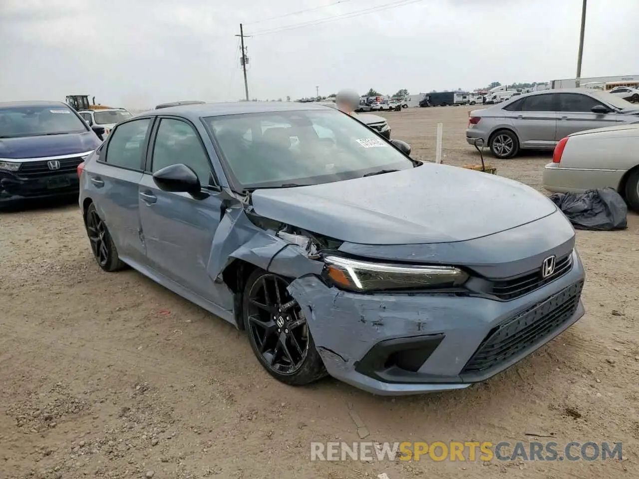 4 Photograph of a damaged car 2HGFE2F56PH548358 HONDA CIVIC 2023