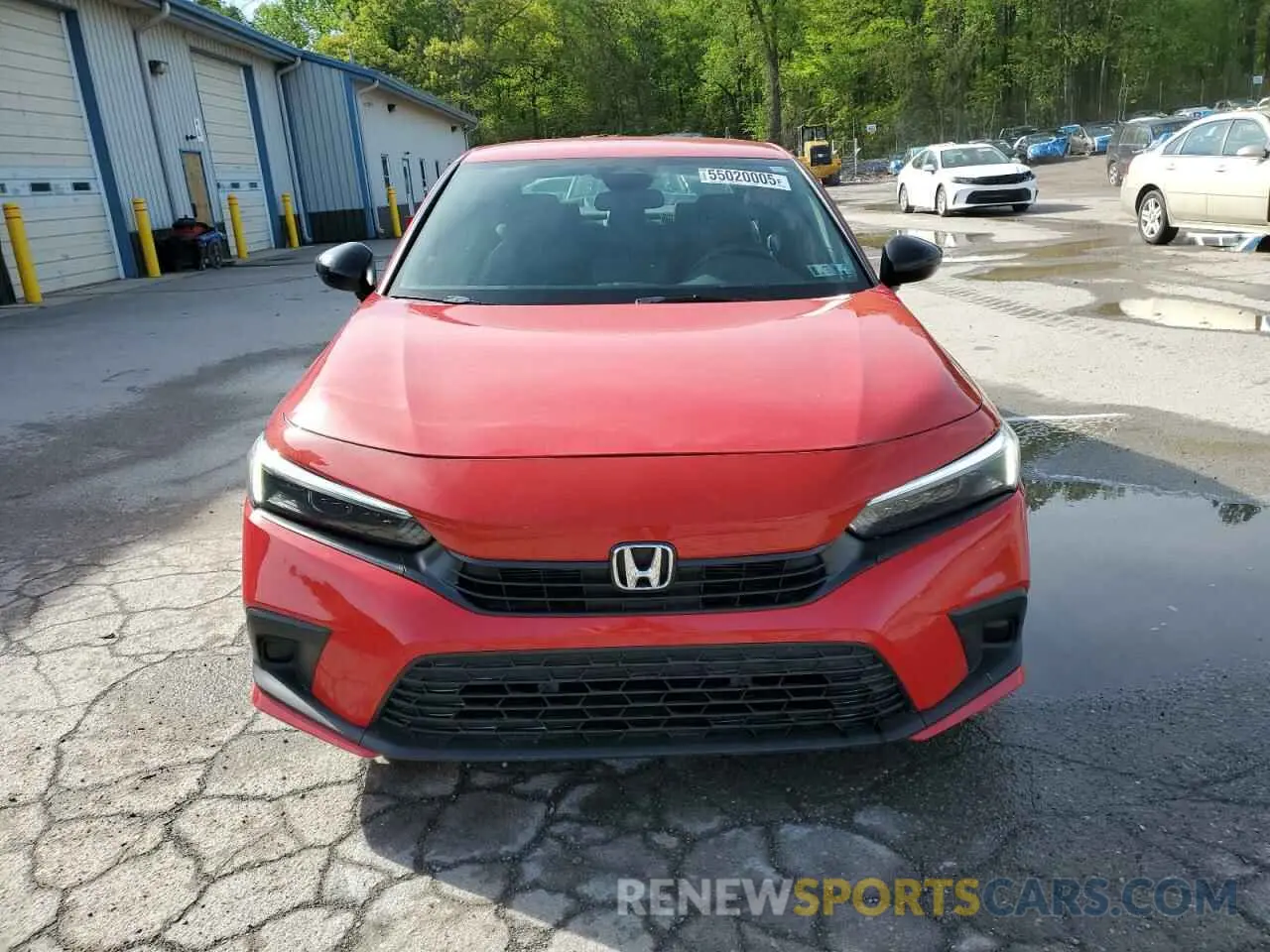 5 Photograph of a damaged car 2HGFE2F56PH551891 HONDA CIVIC 2023