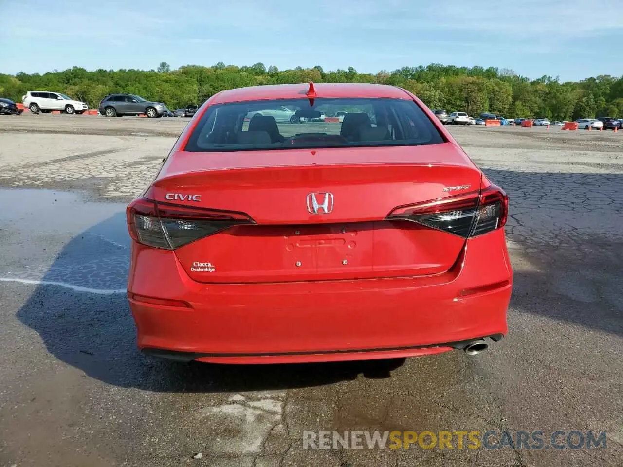 6 Photograph of a damaged car 2HGFE2F56PH551891 HONDA CIVIC 2023