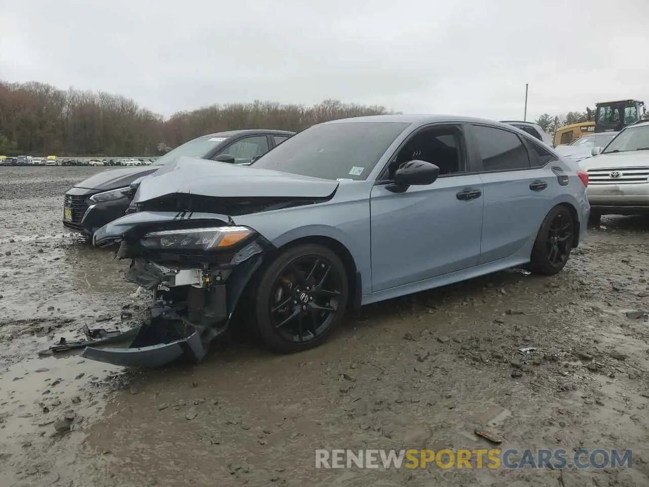 1 Photograph of a damaged car 2HGFE2F56PH564270 HONDA CIVIC 2023