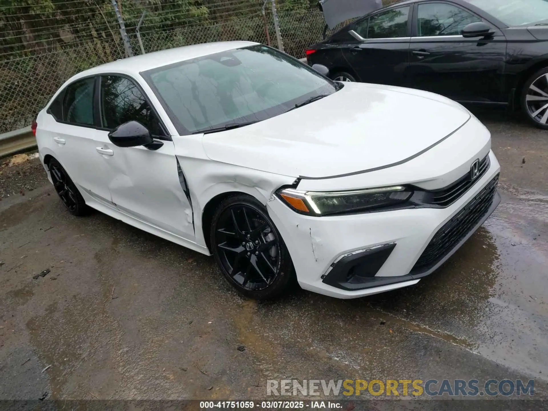 1 Photograph of a damaged car 2HGFE2F57PH501484 HONDA CIVIC 2023